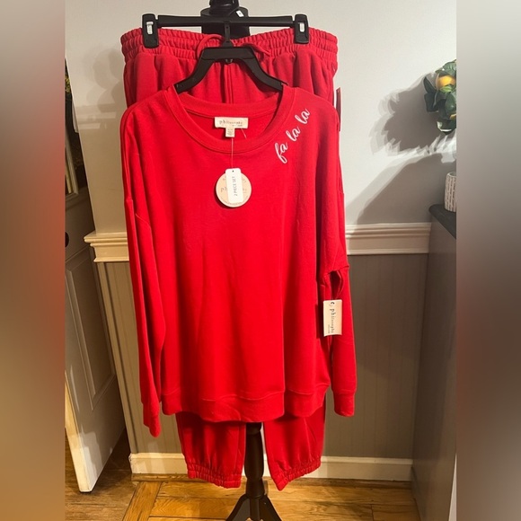 Philosophy Tops - Philosophy 2 Piece Fleece Holiday Set NWT